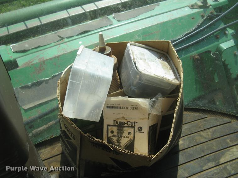 image for item L2343 2002 John Deere 4895 self-propelled windrower