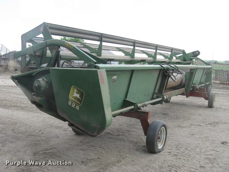 image for item L2349 John Deere 224 platform head