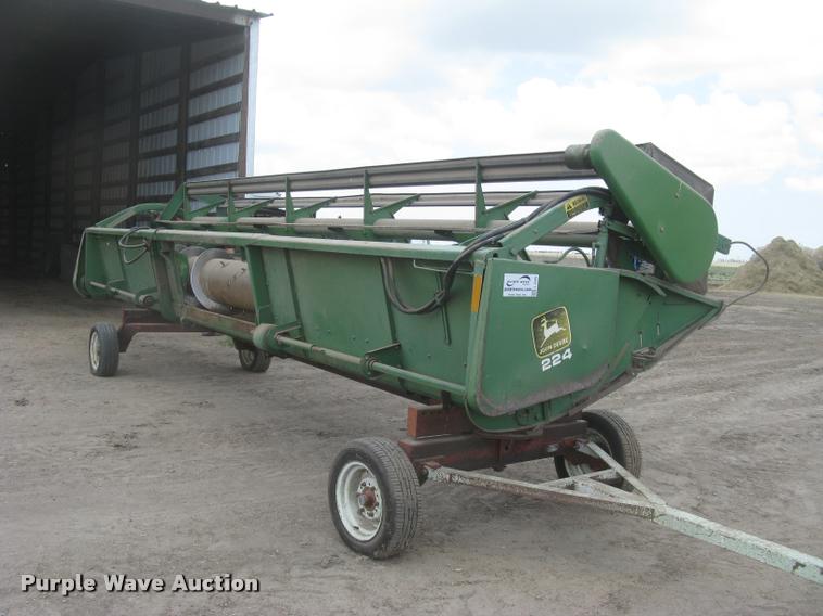 image for item L2349 John Deere 224 platform head