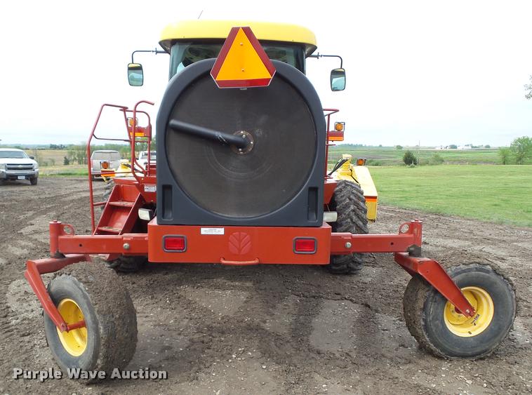 image for item L5553 2006 New Holland HW345 self-propelled windrower