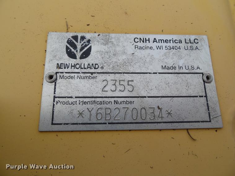 image for item L5553 2006 New Holland HW345 self-propelled windrower
