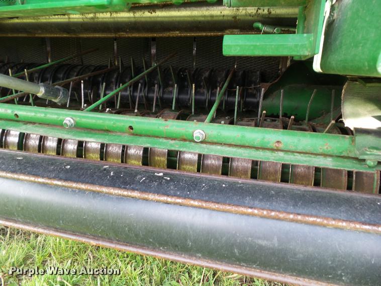 image for item L5554 2012 John Deere 568 Mega Wide Plus round baler