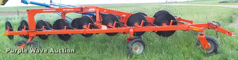 image for item L5595 2013 Kuhn SR600 G11 speed rake