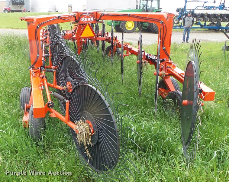image for item L5595 2013 Kuhn SR600 G11 speed rake