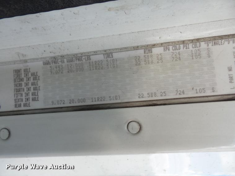 image for item DA6256 2007 Freightliner Century Class ST120 semi truck