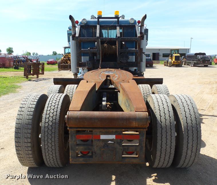 image for item DB4715 1985 Peterbilt 359 winch semi truck