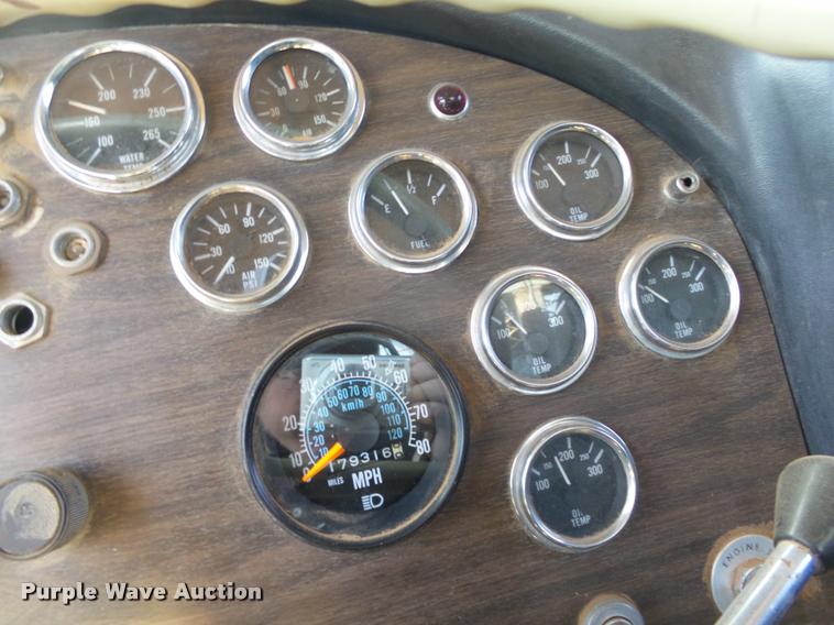 image for item DB4715 1985 Peterbilt 359 winch semi truck