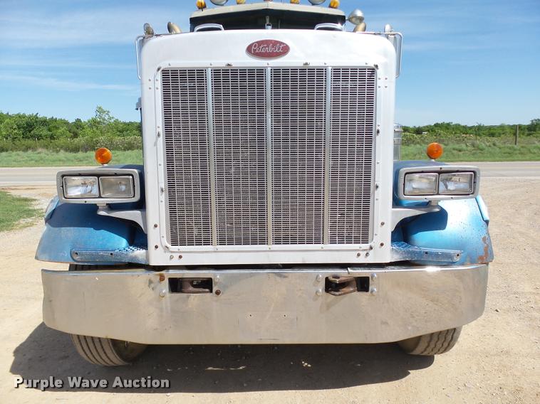 image for item DB4715 1985 Peterbilt 359 winch semi truck