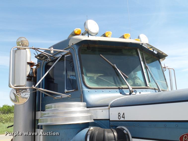image for item DB4715 1985 Peterbilt 359 winch semi truck
