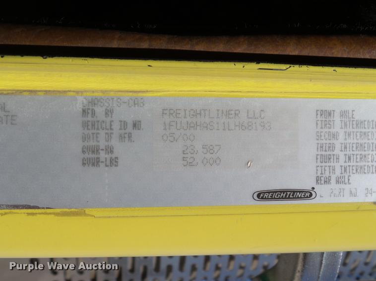 image for item DB4737 2001 Freightliner FLD120 semi truck