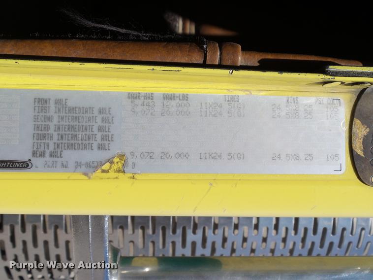 image for item DB4737 2001 Freightliner FLD120 semi truck