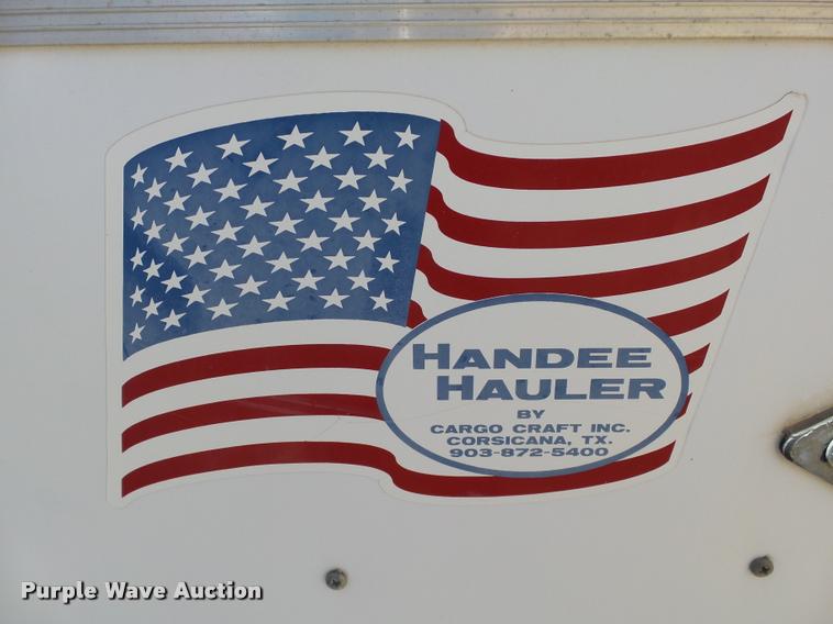 image for item AP9263 2005 Cargo Craft Handee Hauler enclosed cargo trailer