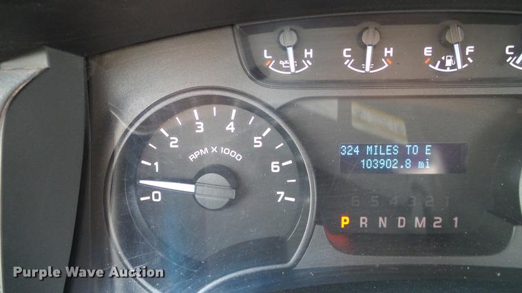 image for item DA6197 2011 Ford F150 SuperCab pickup truck