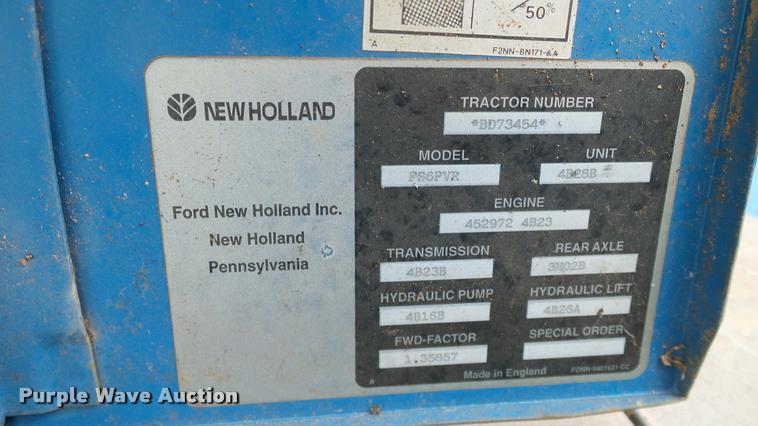 image for item DJ9968 1994 Ford 8240 tractor