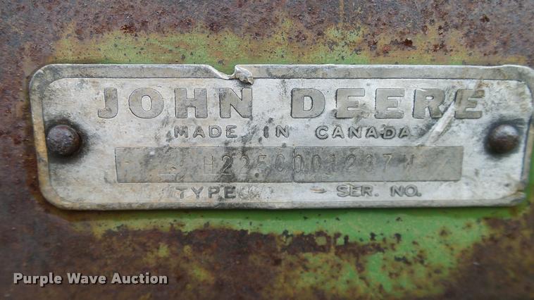 image for item DJ9974 John Deere off-set disk