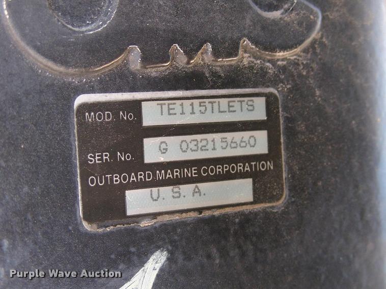 image for item DP9333 1990 Starcraft Mariner 180 boat