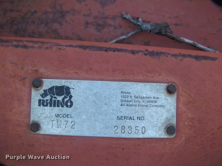 image for item DP9349 Rhino TW72 rotary mower