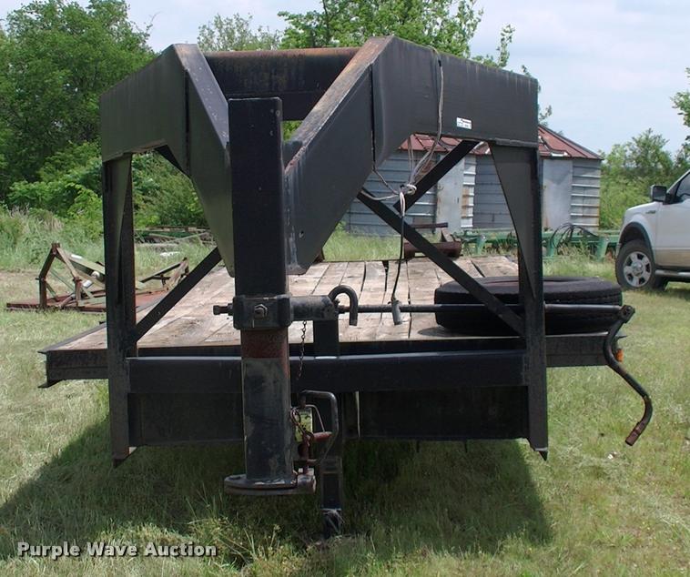 image for item DP9352 2017 shop built equipment trailer