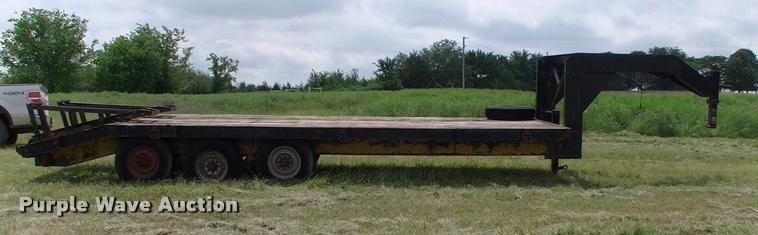image for item DP9352 2017 shop built equipment trailer