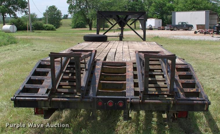 image for item DP9352 2017 shop built equipment trailer
