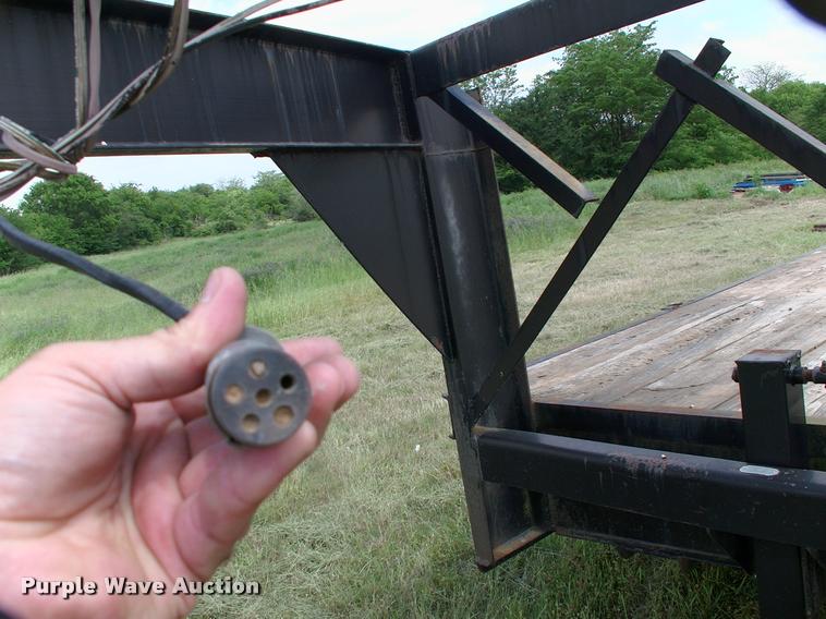 image for item DP9352 2017 shop built equipment trailer