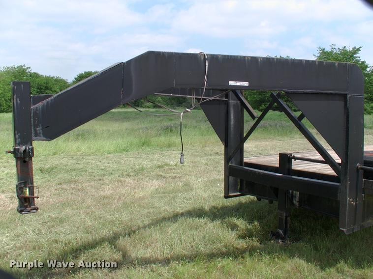 image for item DP9352 2017 shop built equipment trailer