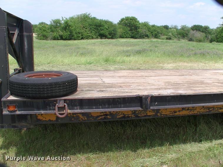 image for item DP9352 2017 shop built equipment trailer