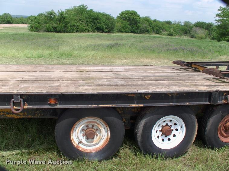 image for item DP9352 2017 shop built equipment trailer