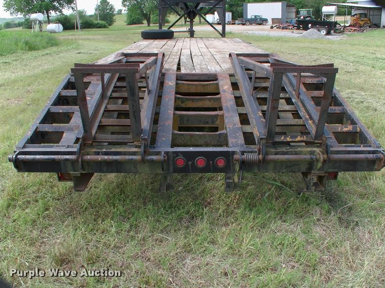 image for item DP9352 2017 shop built equipment trailer
