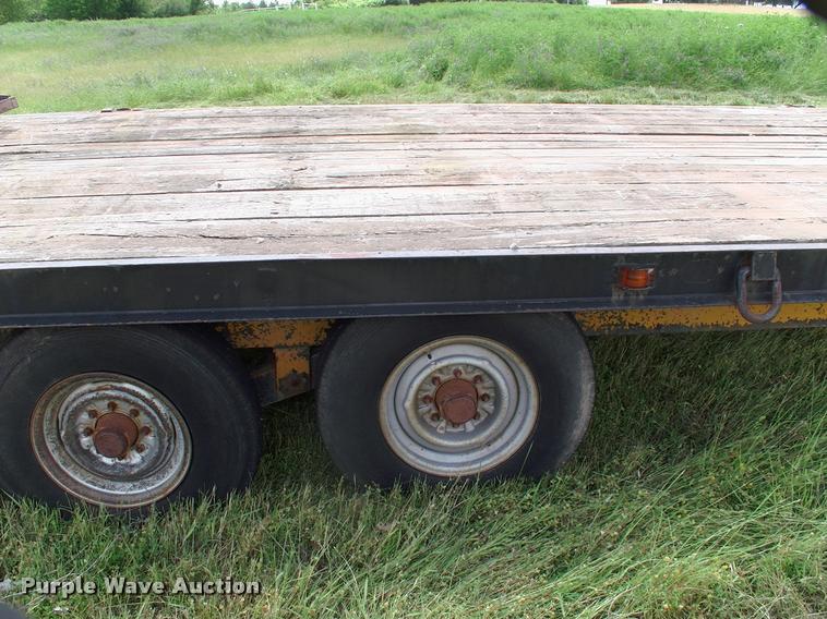 image for item DP9352 2017 shop built equipment trailer