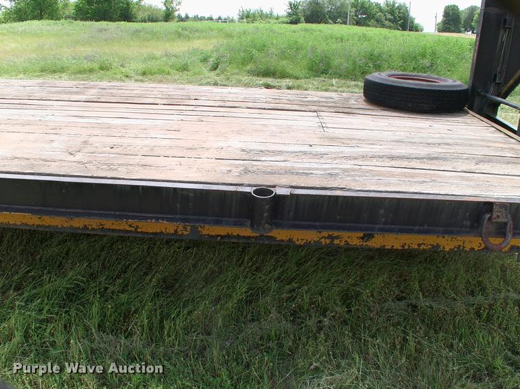 image for item DP9352 2017 shop built equipment trailer