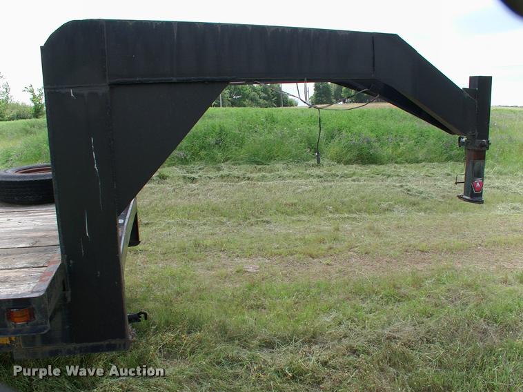 image for item DP9352 2017 shop built equipment trailer