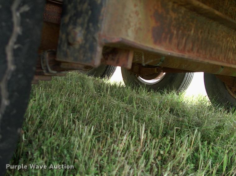 image for item DP9352 2017 shop built equipment trailer