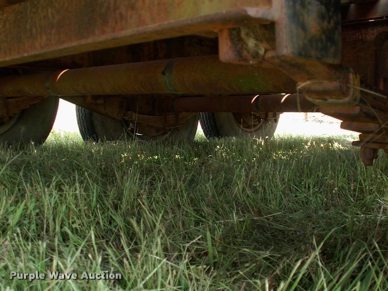 image for item DP9352 2017 shop built equipment trailer