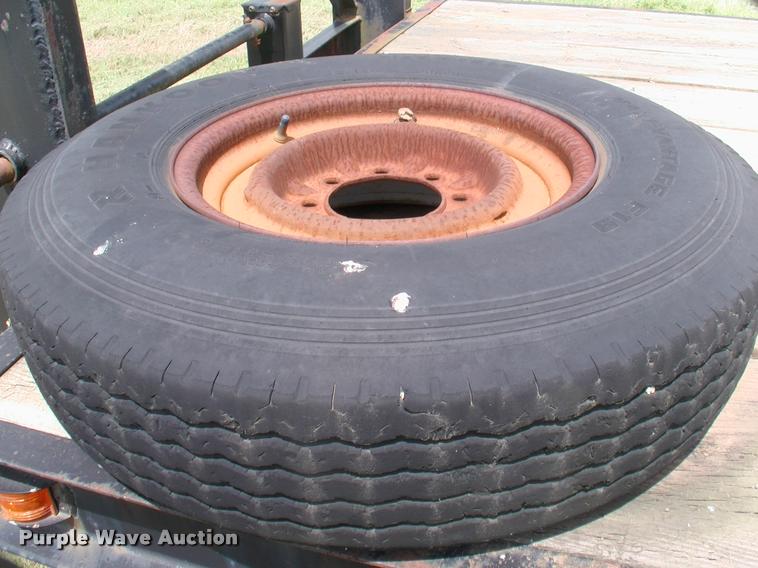 image for item DP9352 2017 shop built equipment trailer