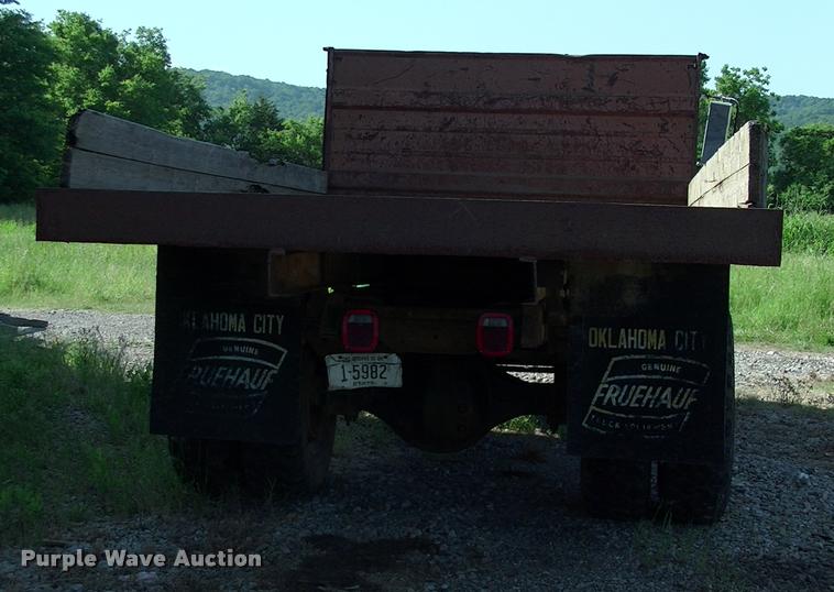 image for item DP9361 1978 Chevrolet C65 dump flatbed truck