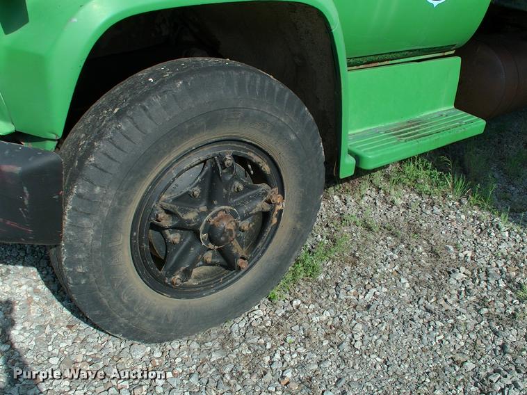 image for item DP9361 1978 Chevrolet C65 dump flatbed truck