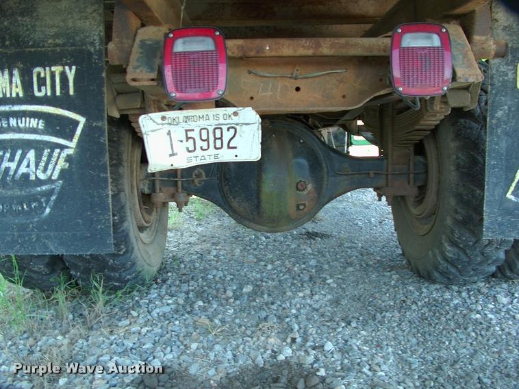 image for item DP9361 1978 Chevrolet C65 dump flatbed truck