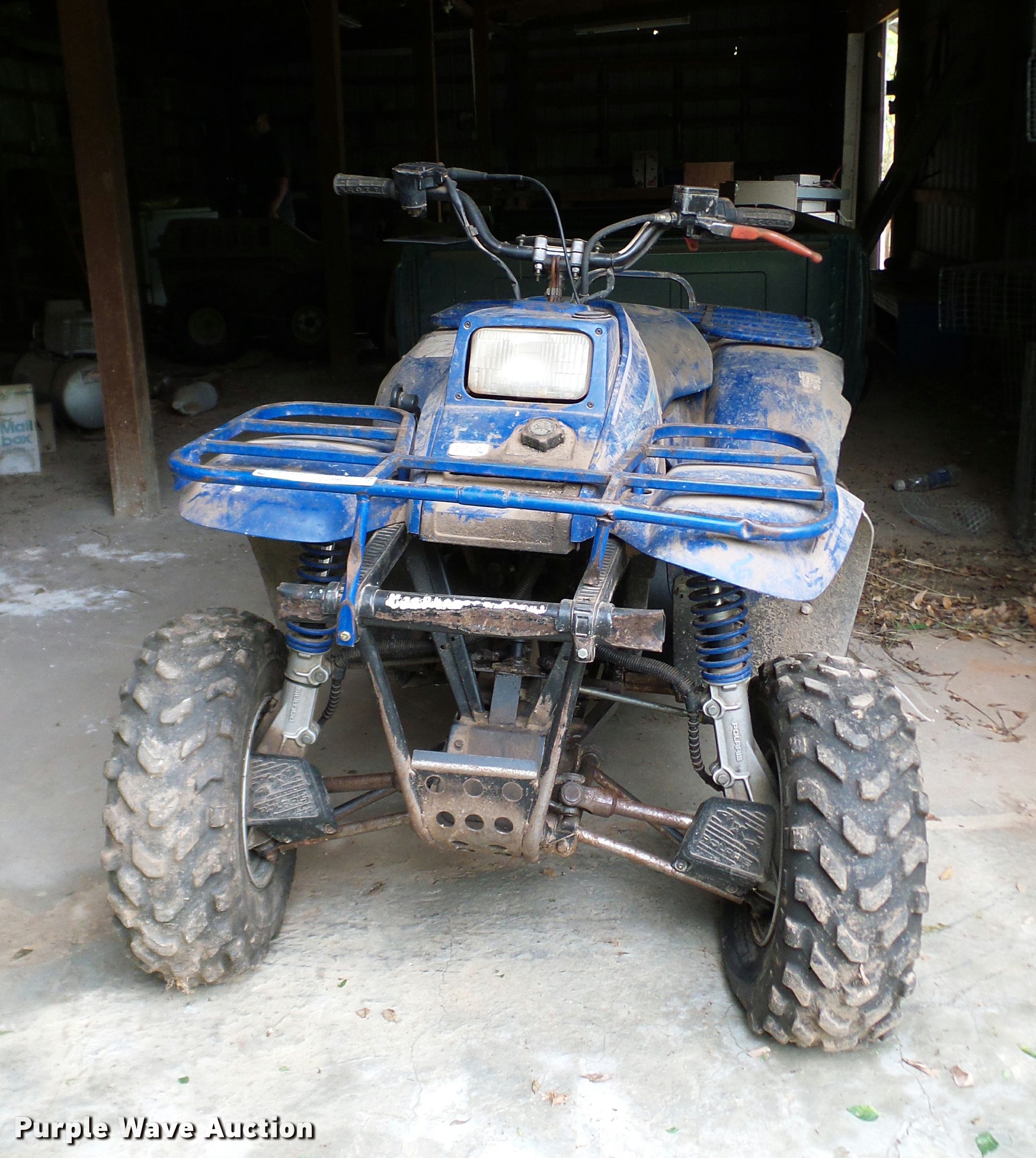 1993 Polaris 250 ATV in Crawford, OK Item DJ9965 sold Purple Wave