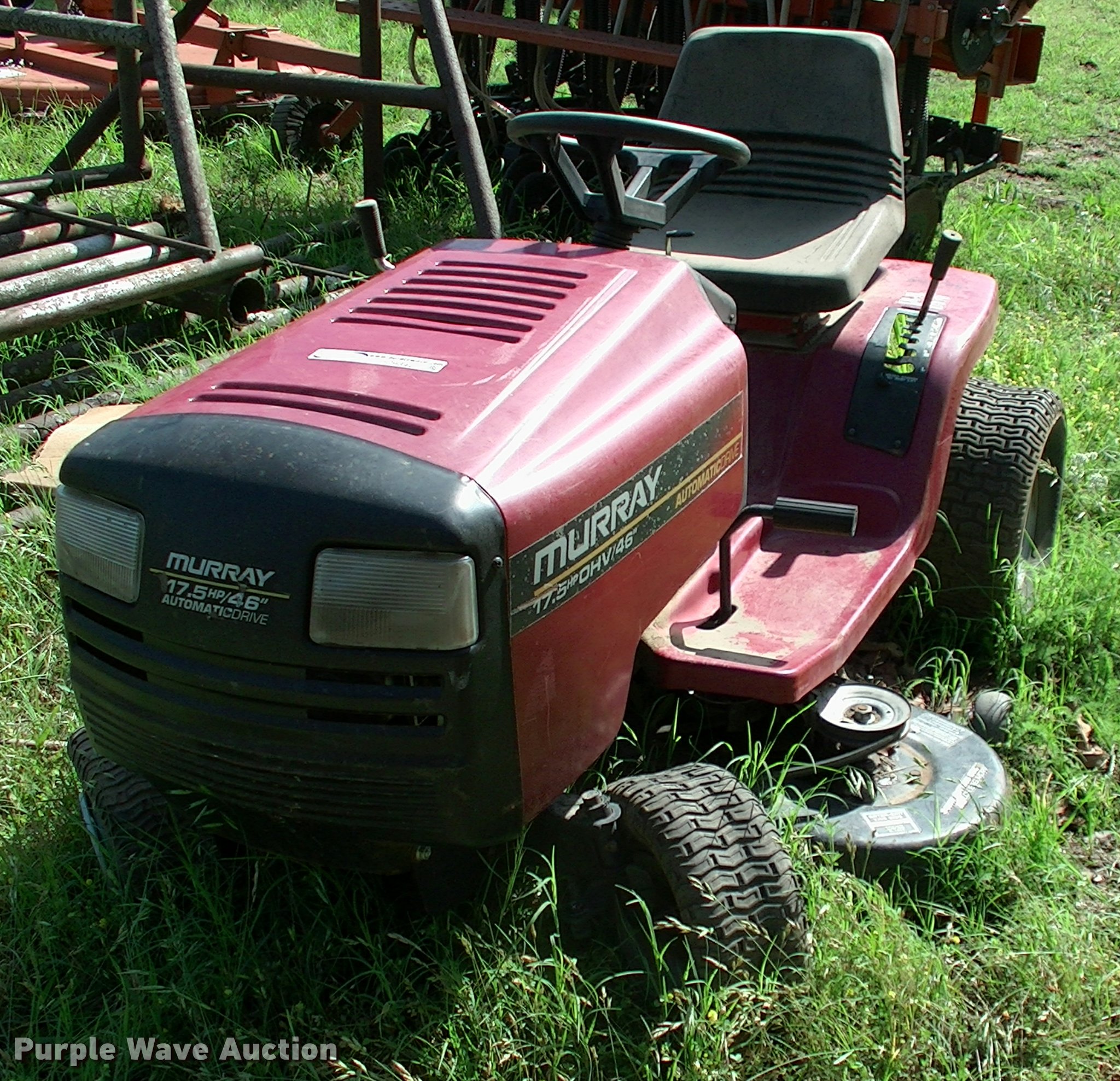 Murray Widebody LT lawn mower in Okmulgee, OK Item DP9342 sold