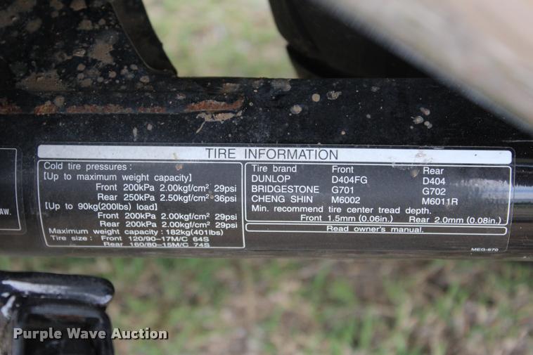 image for item BE9492 2005 Honda VT750C Shadow motorcycle