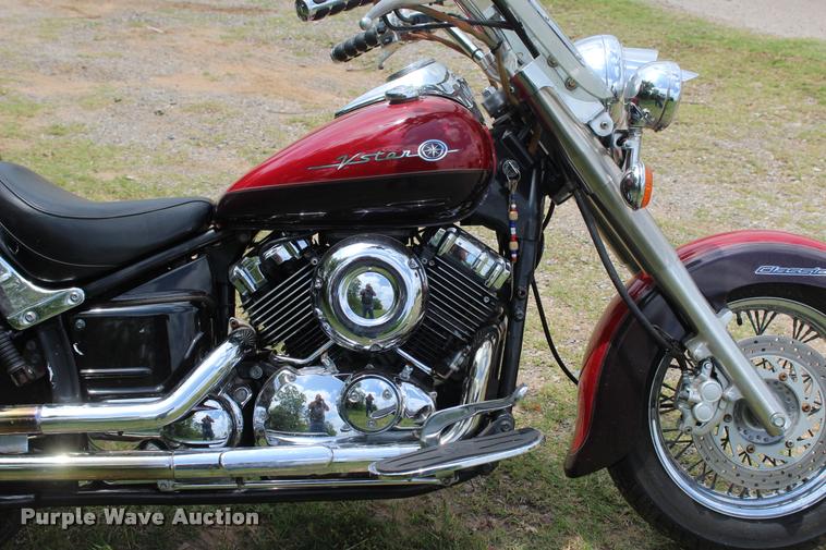 image for item BE9493 2000 Yamaha V-Star Classic XVS650 motorcycle