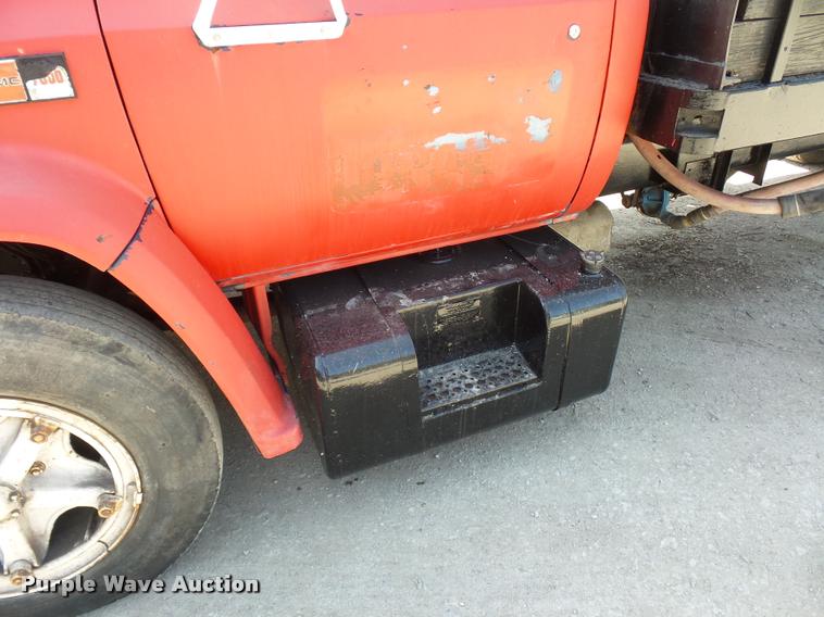 image for item BH9306 1988 GMC TopKick flatbed truck