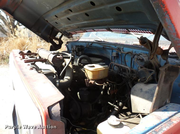 image for item BH9306 1988 GMC TopKick flatbed truck