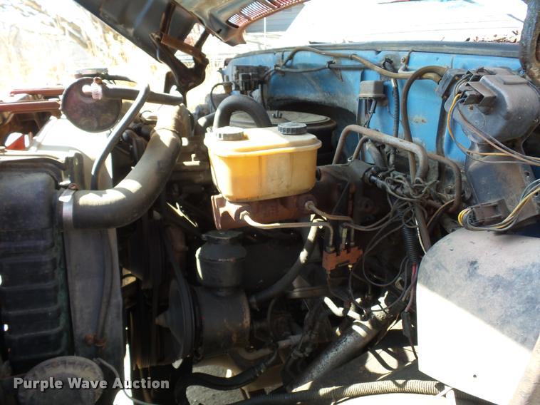 image for item BH9306 1988 GMC TopKick flatbed truck