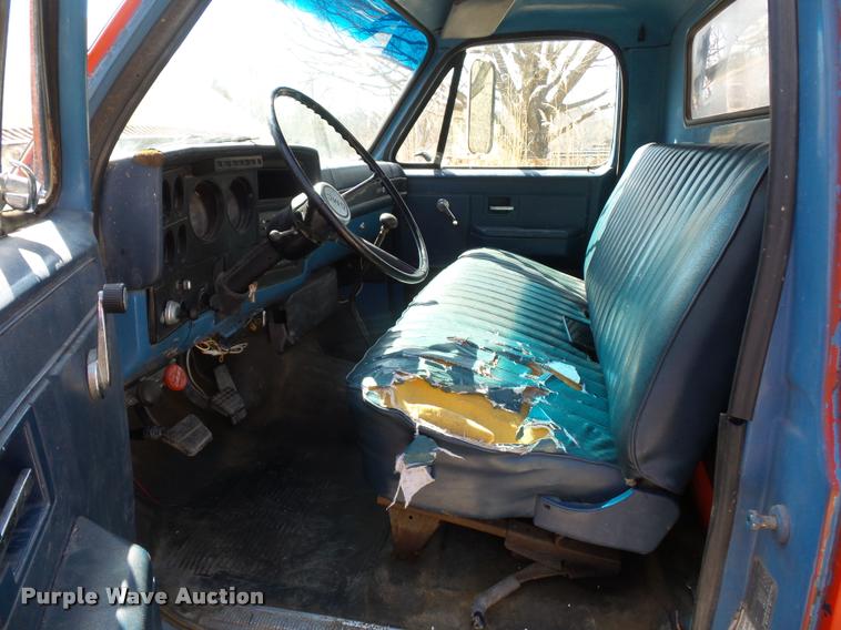 image for item BH9306 1988 GMC TopKick flatbed truck