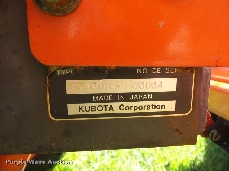 image for item BS9419 2010 Kubota B3030 tractor