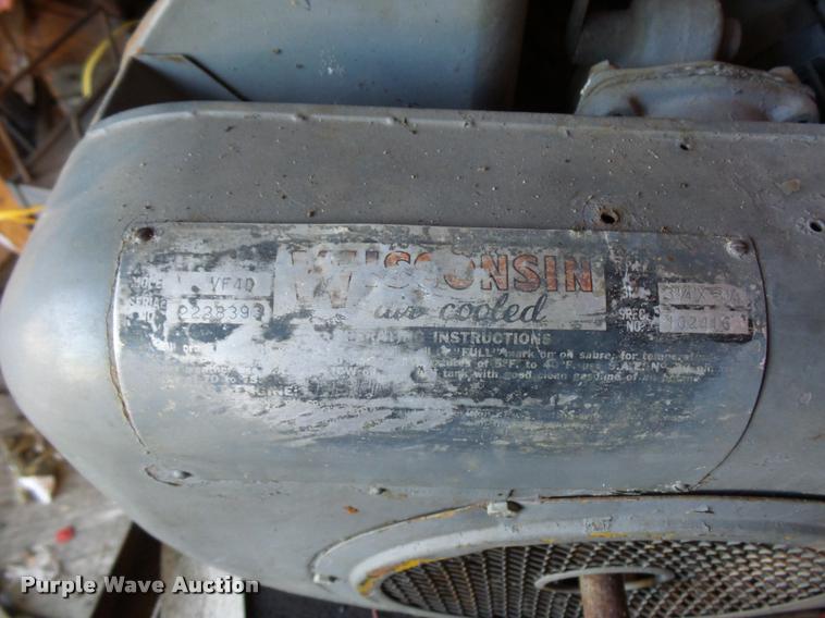 image for item BS9424 Wisconsin four cylinder gas engine