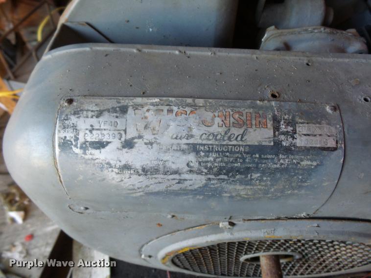 image for item BS9424 Wisconsin four cylinder gas engine