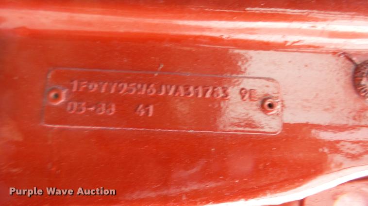 image for item DA1007 1988 Ford LTA9000 Aero Max 106 flatbed truck